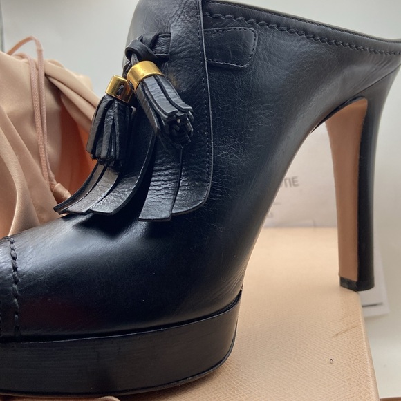 PRADA CAlZATUURE DONNA BOOTIES NERo authentic with certificate from RA for you - Picture 8 of 14